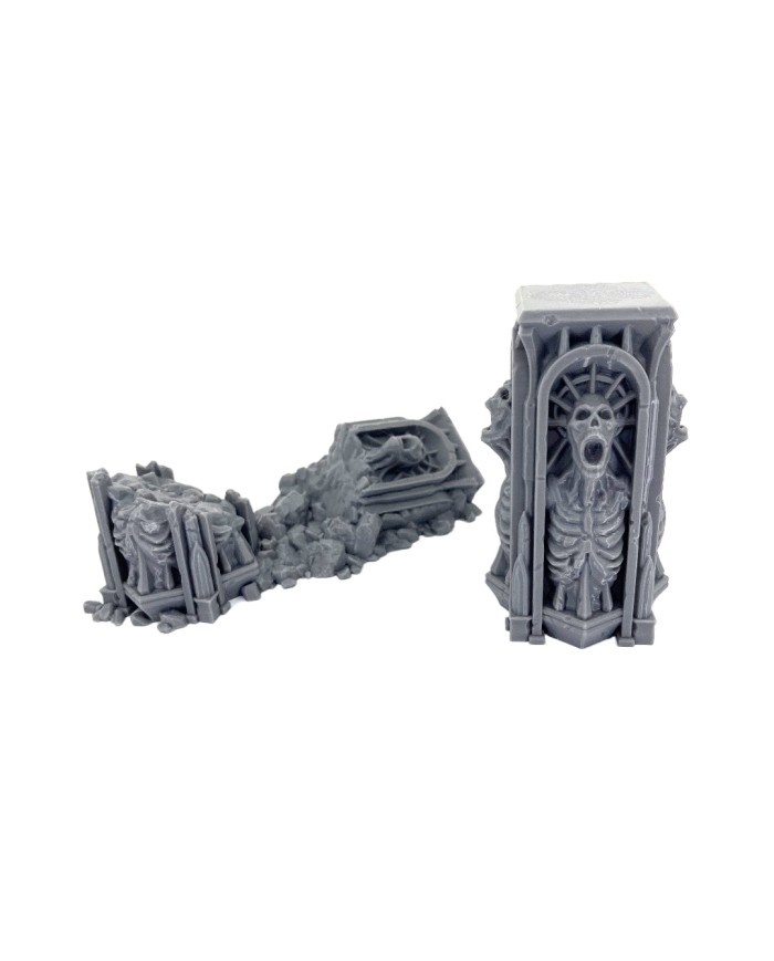 Demon Gate - Screaming Pillar Set - F