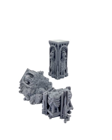 Demon Gate - Screaming Pillar Set - F