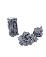 Demon Gate - Screaming Pillar Set - F