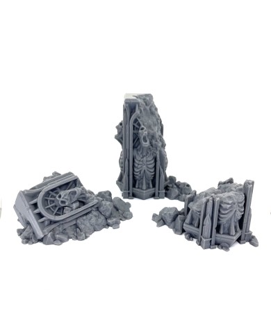 Demon Gate - Screaming Pillar Set - G