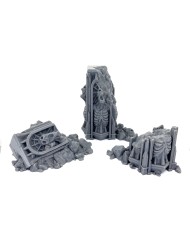 Demon Gate - Screaming Pillar Set - F