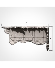 Ruinas Clásicas en L (8"x4") - A|Txarli Factory|Escenografía Ruinas 40K