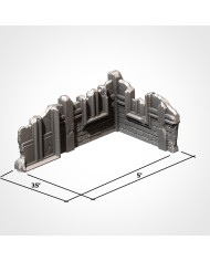Ruinas Clásicas (5"x3") - A|Txarli Factory|Escenografía Ruinas 40K