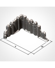 Classic Ruins (5"x3") - B|Txarli Factory|40K Ruins Terrain