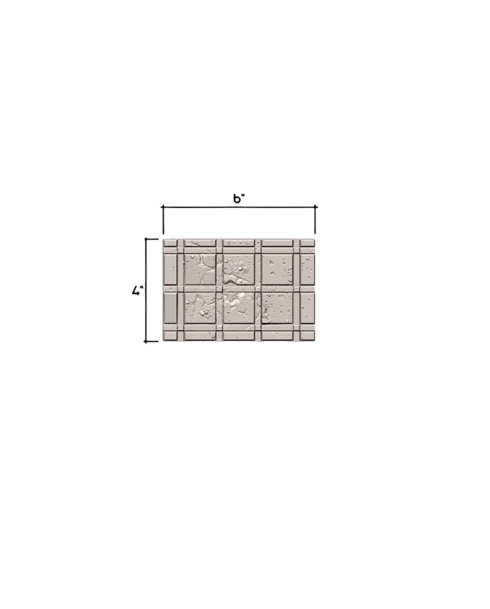 Plantilla de 6x4 Pulgadas - B