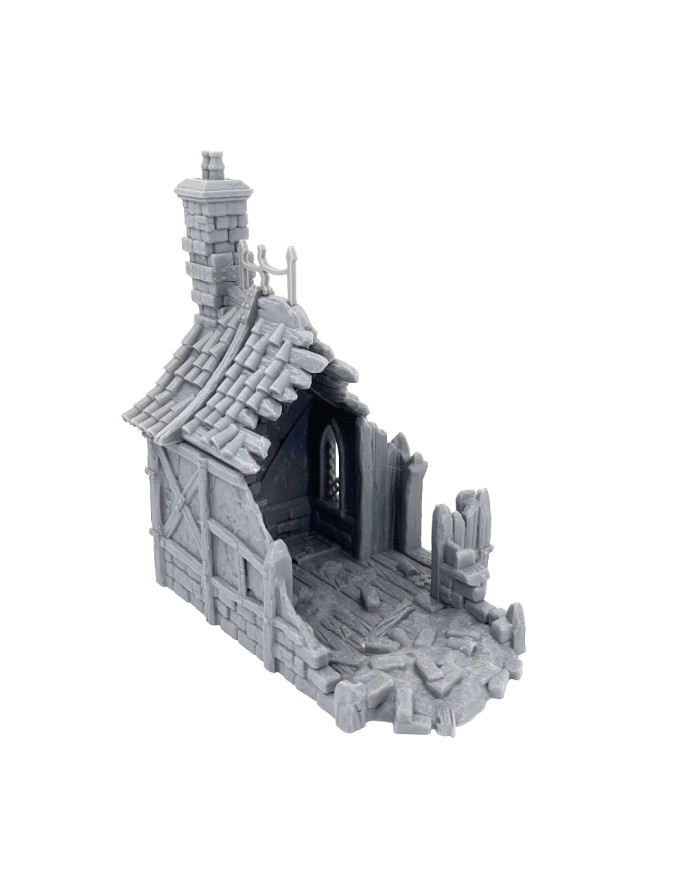 Ruinas de la Fila del Llavín de Hexengarde|Tired World Studio|Escenografia Mordheim