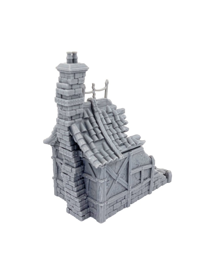 Ruinas de Latchkey Row de Hexengarde|Tired World Studio|Escenografia Mordheim