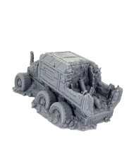 Grimdark Destroyed Truck of District 0012 - A