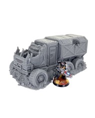 Grimdark Destroyed Truck of District 0012 - B