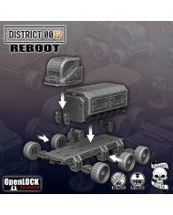 Grimdark Truck of District 0012 (3 Axes) - B