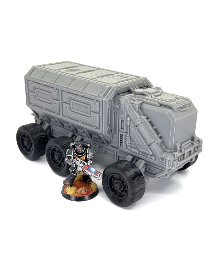 Grimdark Truck of District 0012 (3 Axes) - C