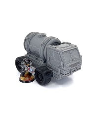 Small Grimdark Truck of District 0012 (2 axes) - A