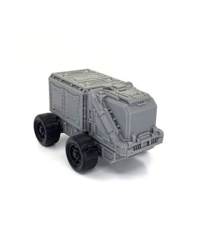 Small Grimdark Truck of District 0012 (2 axes) - B