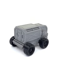 Small Grimdark Truck of District 0012 (2 axes) - C