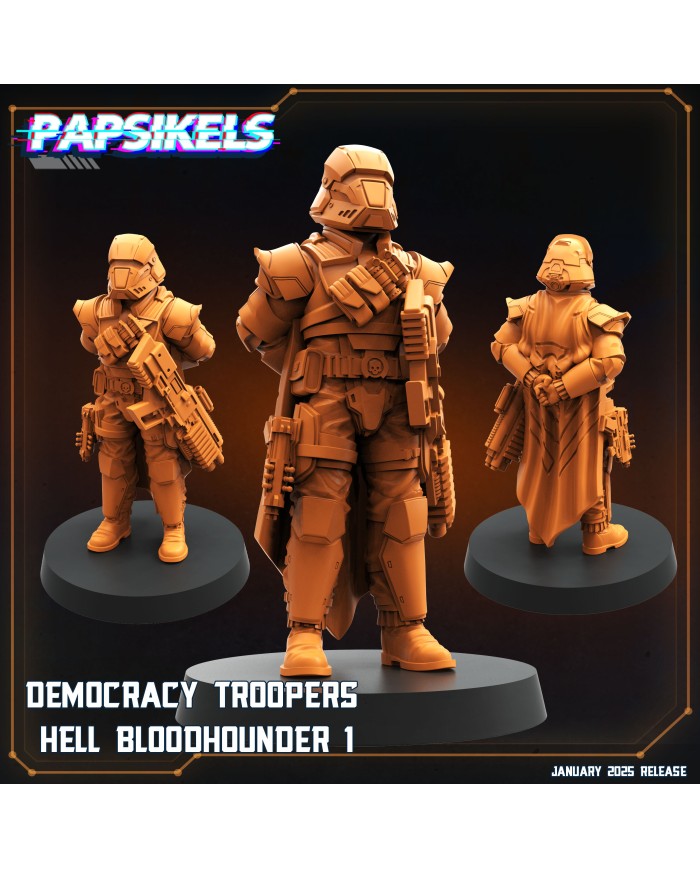 Democracy Troopers - Hell Bloodhounder - A - 1 Mini