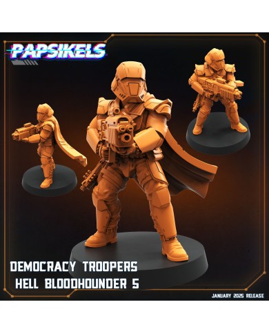 Democracy Troopers - Hell Bloodhounder - E - 1 Mini