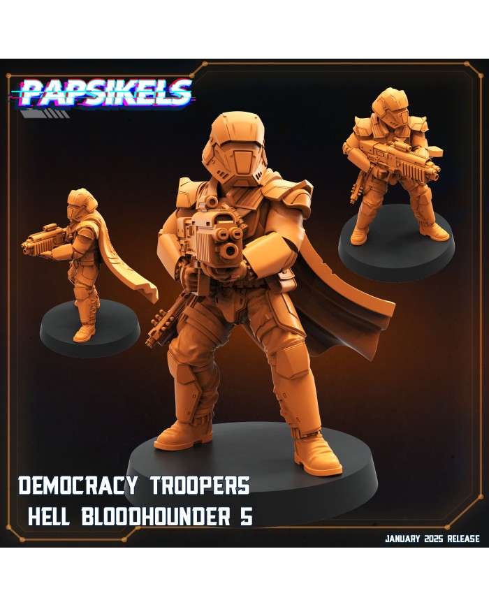 Democracy Troopers - Hell Bloodhounder - E - 1 Mini