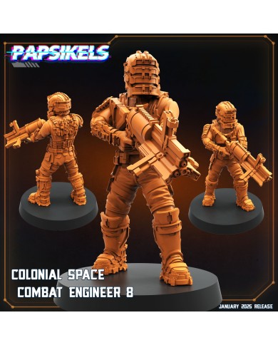 Ingeniero Colonial Espacial de Combate - H - 1 Mini