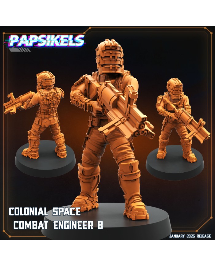 Ingeniero Colonial Espacial de Combate - H - 1 Mini