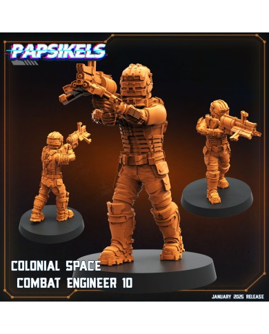 Colonial Space Combat Engineer - J - 1 Mini