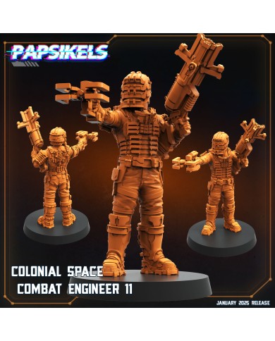 Colonial Space Combat Engineer - K - 1 Mini