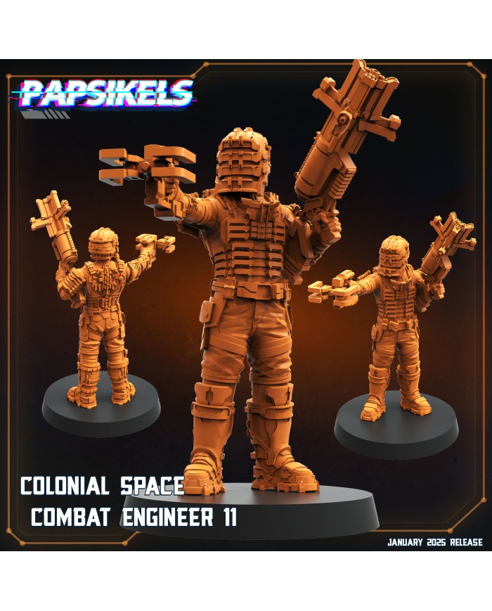 Colonial Space Combat Engineer - K - 1 Mini