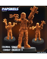 Ingeniero Colonial Espacial de Combate - J - 1 Mini