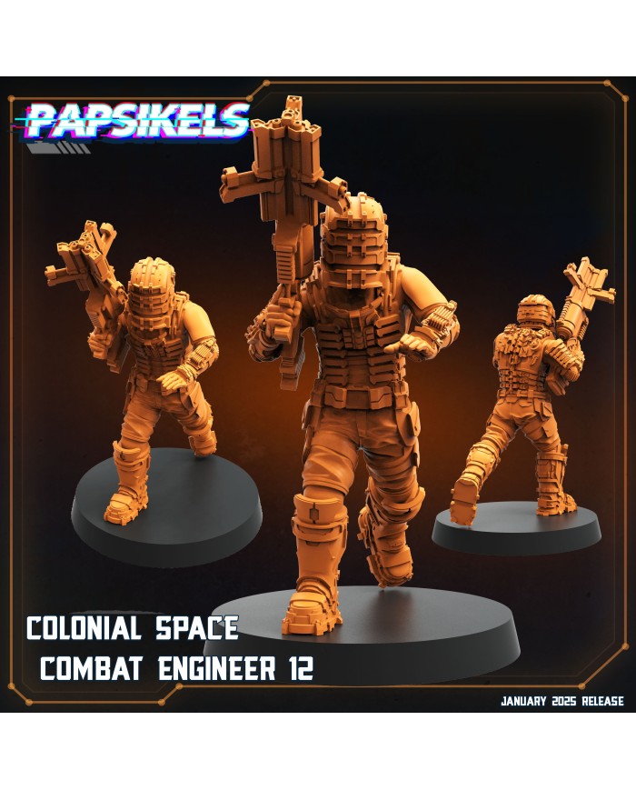 Colonial Space Combat Engineer - L - 1 Mini