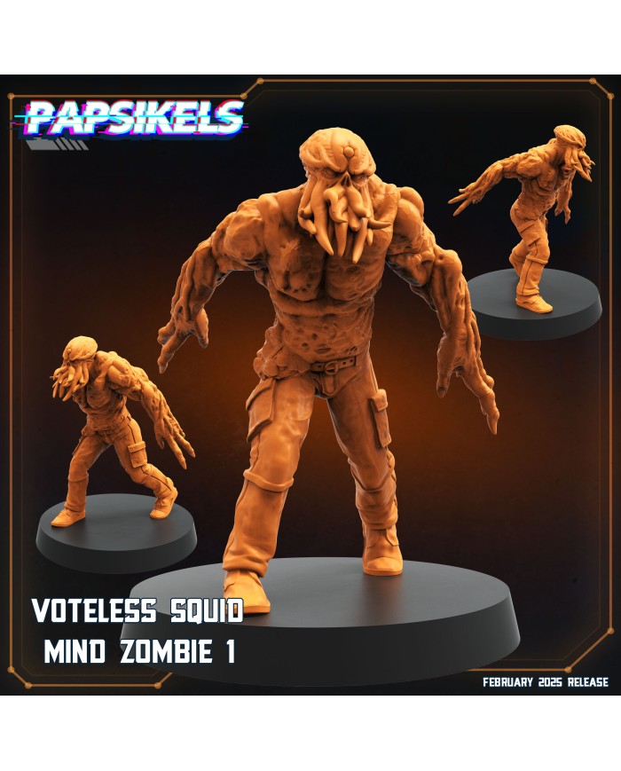 Voteless Squid Mind Zombie - A - 1 Mini