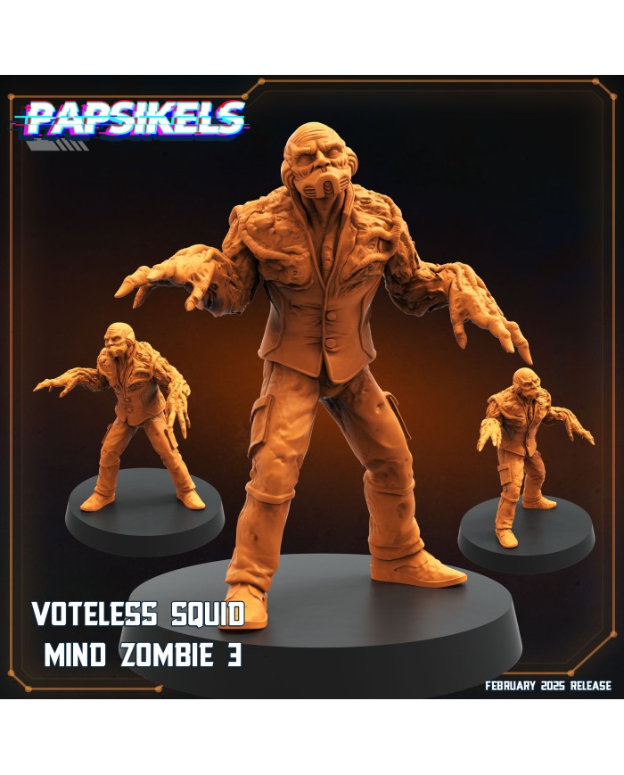 Voteless Squid Mind Zombie - C - 1 Mini