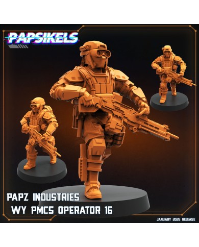 Operador WY PMCS de Papz Industries - P - 1 Mini