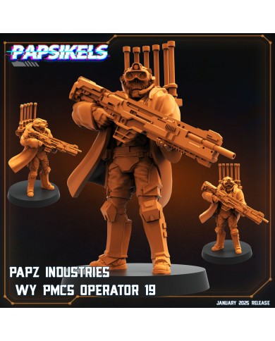 Operador WY PMCS de Papz Industries - S - 1 Mini