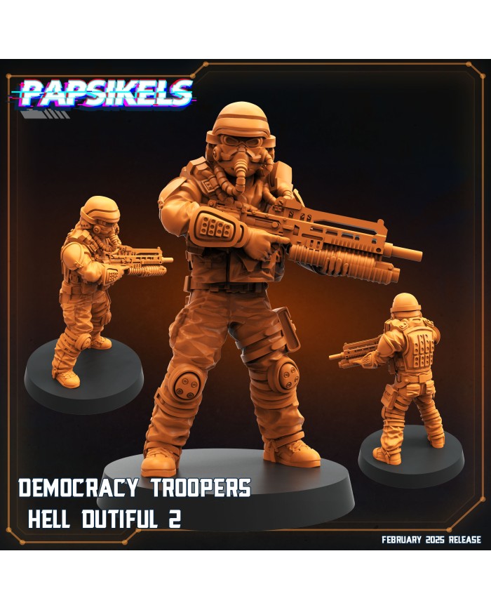 Democracy Troopers - Hell Dutiful - B - 1 Mini