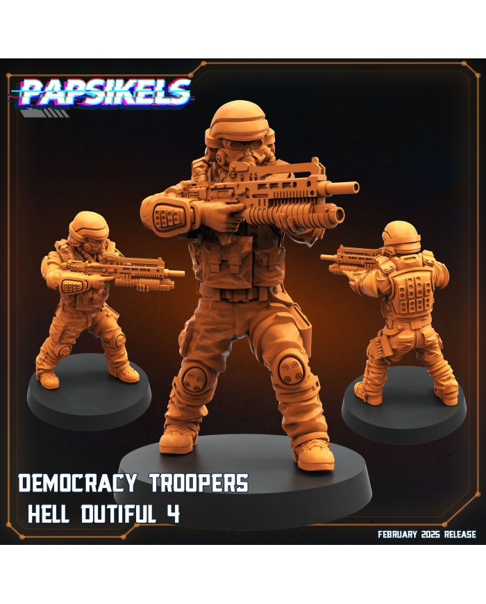 Democracy Troopers - Hell Dutiful - D - 1 Mini