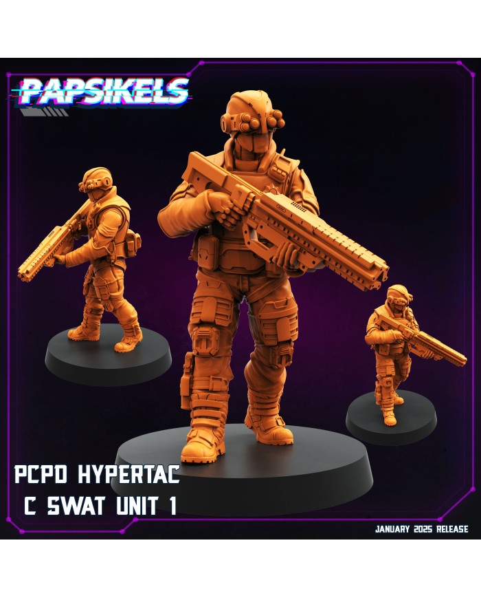 PCPD Hypertac C Swat Unit - A - 1 Mini