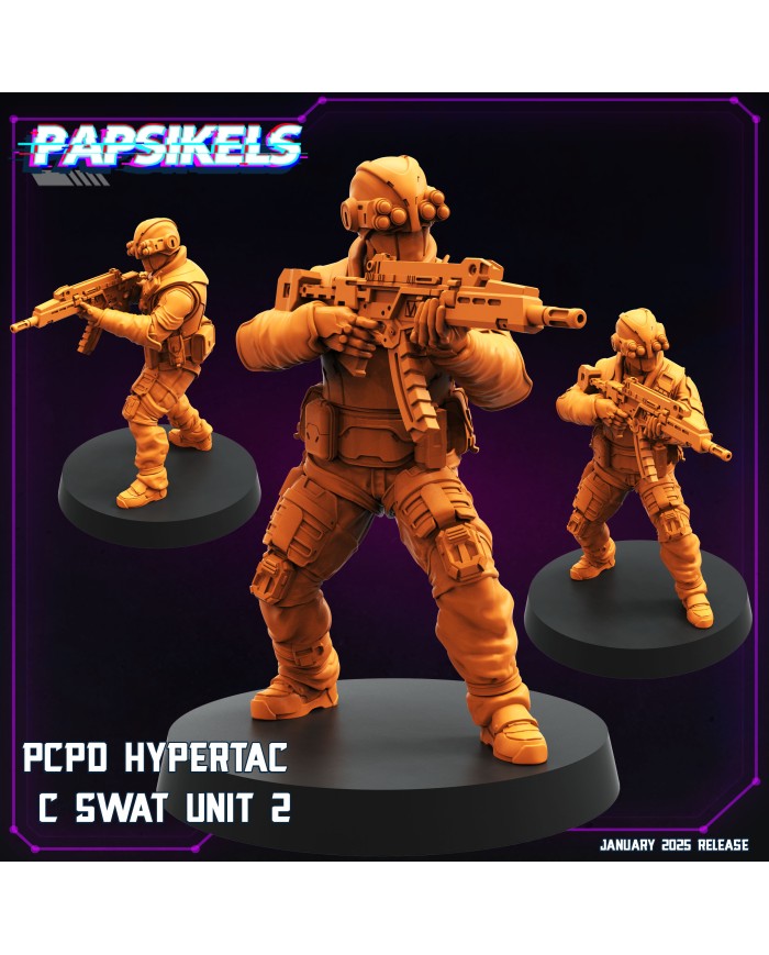 PCPD Hypertac C Swat Unit - B - 1 Mini