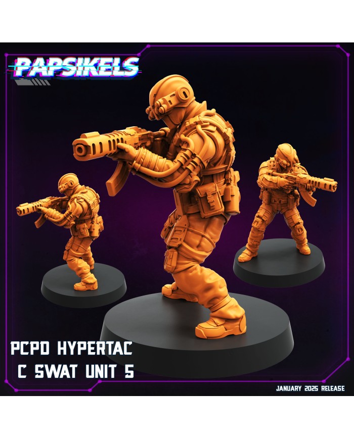 PCPD Hypertac C Swat Unit - E - 1 Mini