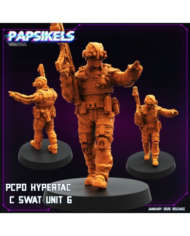 PCPD Hypertac C Swat Unit - F - 1 Mini