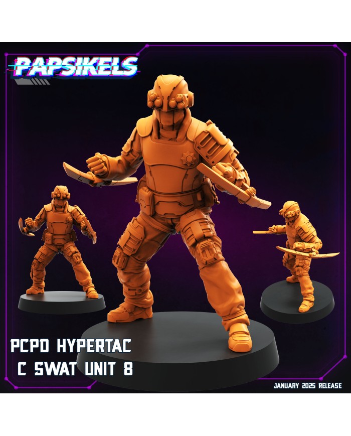 PCPD Hypertac C Swat Unit - H - 1 Mini