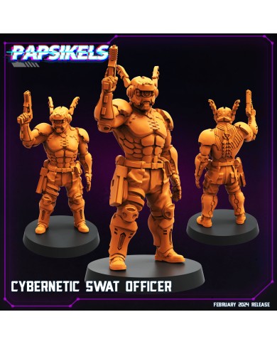 Cybernetic Swat Officer - A - 1 Mini