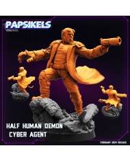 Half Human Demon Cyber Agent - B - 1 Mini