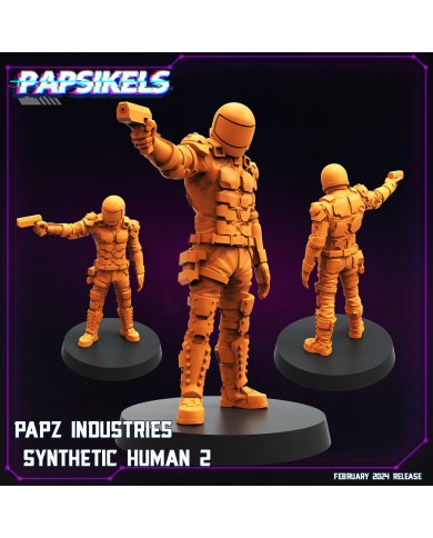 Sintético Humano de Papz Industries - B - 1 Mini