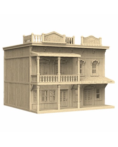 Hotel and Saloon of Wild West