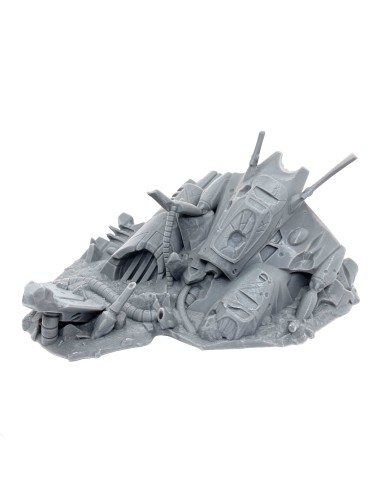 Crashed Eldar Airship - B