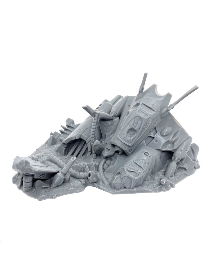 Crashed Eldar Airship - B