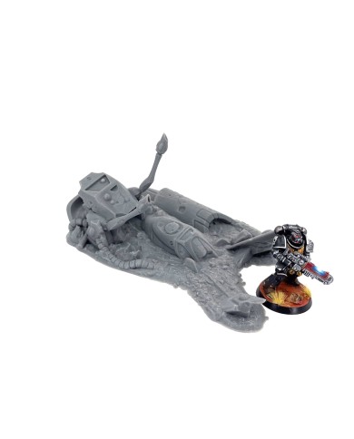 Crashed Eldar Airship - C