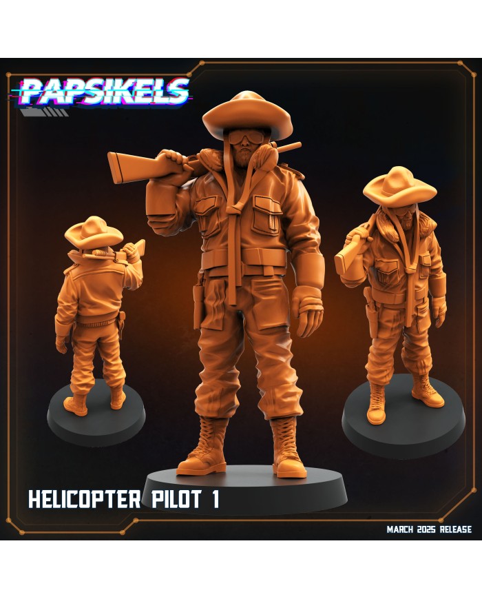 Piloto de Helicóptero - A - 1 Mini