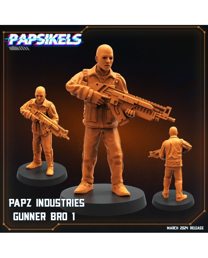 Papz Industries Gunner Bro - A - 1 Mini