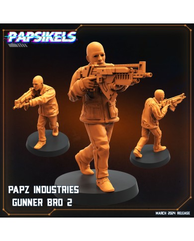 Papz Industries Gunner Bro - B - 1 Mini