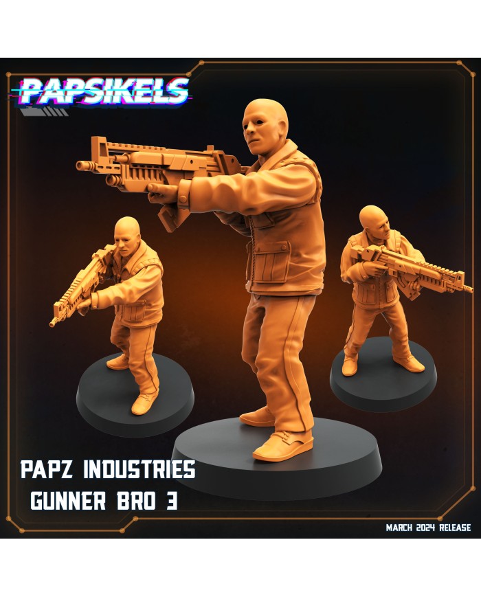 Papz Industries Gunner Bro - C - 1 Mini